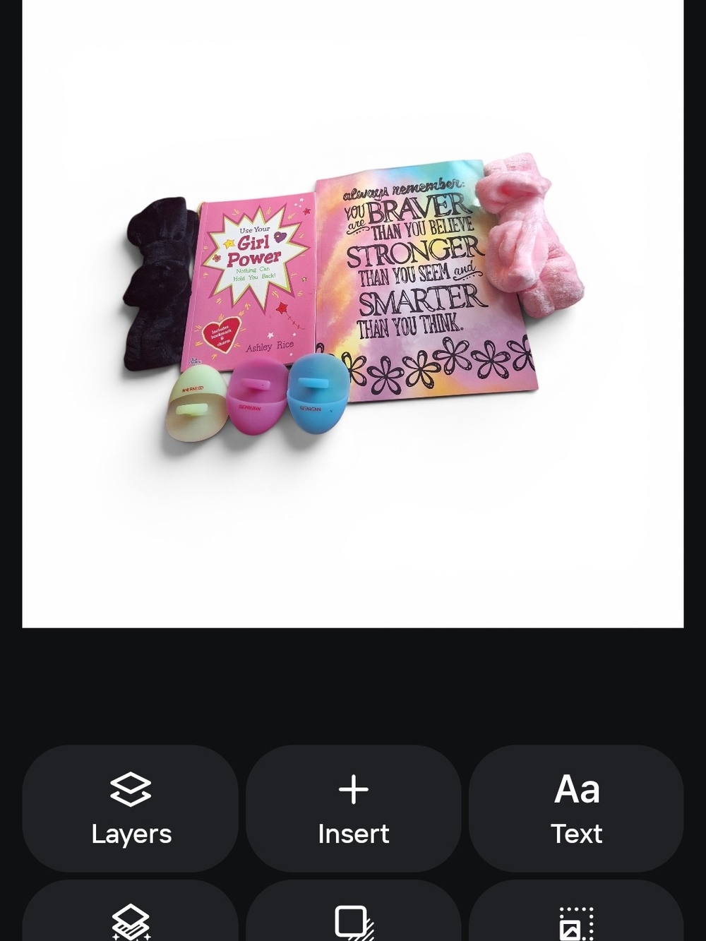 Girls' Inspirational Accessory Set - Pink